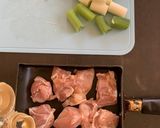 鶏とネギのふっくら蒸焼き作り方2写真