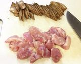 鶏肉とゴボウの☆簡単ピリ辛炒め作り方1写真