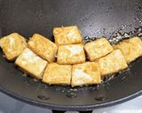 豆腐とキムチに冷凍オクラのチーズ焼き作り方3写真
