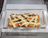 豆腐とキムチに冷凍オクラのチーズ焼き作り方5写真