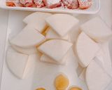 ★☆圧力鍋で鶏肉と大根、茹で卵の煮物☆★作り方1写真