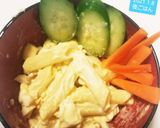 合鴨肉&蓮根&人参ソテーのパスタ☆作り方7写真