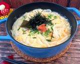 あんかけふわ玉　明太うどん作り方8写真
