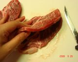 ボリューム満点！チーズとんかつ！作り方1写真