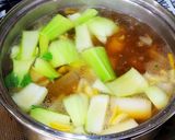 合鴨雑煮(長ネギ、カブ、チンゲン菜)作り方14写真
