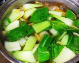 合鴨雑煮(長ネギ、カブ、チンゲン菜)作り方15写真