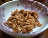 豚こま切れ肉の甘辛揚げ！作り方5写真