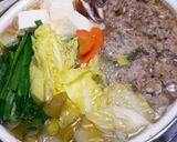 イワシつみれ鍋 ＊お子様大好き挽き肉入＊作り方10写真