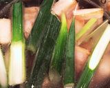 圧力鍋でトロトロ。大根玉ねぎ入り豚の角煮作り方4写真