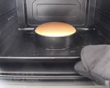 簡単超スフレチーズプリンケーキ作り方9写真