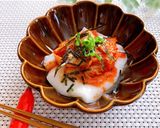 お餅の消費に★焼きチーズキムチ餅作り方6写真