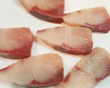 寒鰤とブロッコリーの豆板醤炒め。作り方1写真