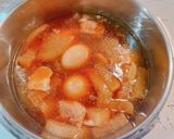 ★☆圧力鍋で鶏肉と大根、茹で卵の煮物☆★作り方3写真
