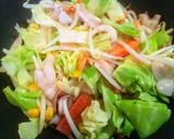 フライパン1つで簡単美味しいチャンポン麺作り方9写真