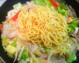フライパン1つで簡単美味しいチャンポン麺作り方11写真