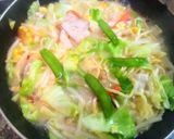 フライパン1つで簡単美味しいチャンポン麺作り方12写真