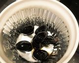 お節の余り物、黒豆を使って蒸しパン作り方4写真