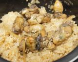 牡蠣おこわ作り方4写真