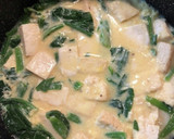 ほうれん草と木綿豆腐のふんわり卵とじ作り方10写真