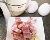 お家で濃厚本格カルボナーラ作り方1写真
