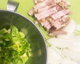 自家製ベーコンのコンソメスープ作り方1写真