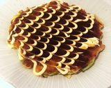 【簡単15分】たこ焼き粉でお好み焼き。作り方8写真