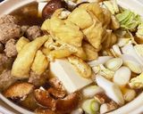 基本の鍋つゆ★ ちゃんこ鍋 しょうゆ味作り方10写真