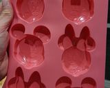 ミッキーミニーチョコ作り方1写真