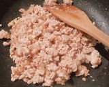 韓国風 ピリ辛そぼろ丼♪作り方3写真