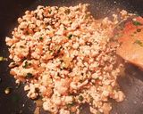 韓国風 ピリ辛そぼろ丼♪作り方5写真