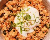 韓国風 ピリ辛そぼろ丼♪作り方6写真