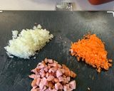 親子で食べるオムライス作り方1写真