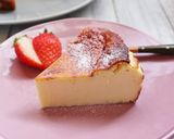 ちょっぴりヘルシー♪バスクチーズケーキ作り方5写真