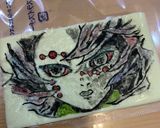 鬼滅　キャラ弁　オブアート　下弦の伍　累作り方4写真
