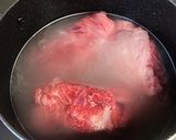 最強　本格プロの味　出汁薫　牛筋　おでん作り方1写真