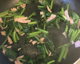 ほうれん草の巣ごもり風目玉焼き✨作り方3写真
