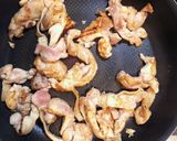 【簡単・材料2つ】鶏もも肉の生姜焼き作り方5写真