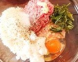 つくおきレシピ☆照焼きレンコンハンバーグ作り方2写真