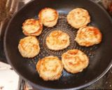 つくおきレシピ☆照焼きレンコンハンバーグ作り方4写真