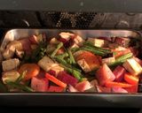 彩り野菜のチーズのせオーブン焼き作り方2写真