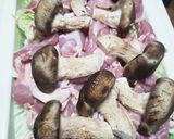 熱々白菜と鳥もも肉の生姜蒸し作り方2写真