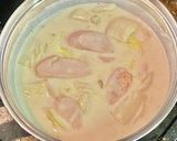 簡単・白菜と魚肉ソーセージのクリーム煮作り方9写真