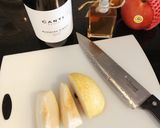 梨とリンゴのコンポート（赤ワイン煮）作り方3写真