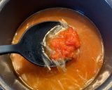 オニオンスープから魚介の香るトマトスープ作り方6写真