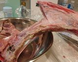 2キロサイズのマグロのカマ焼き作り方1写真