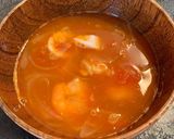 オニオンスープから魚介の香るトマトスープ作り方9写真