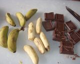 スティックモンキーバナナチョコパン作り方2写真