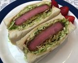 簡単!ハムカツサンド 朝ごはん ブランチ作り方13写真