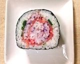 おうちで恵方巻き②★バラのサラダ巻き3種作り方9写真