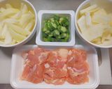鳥もも肉と白菜のマスタード炒め作り方1写真